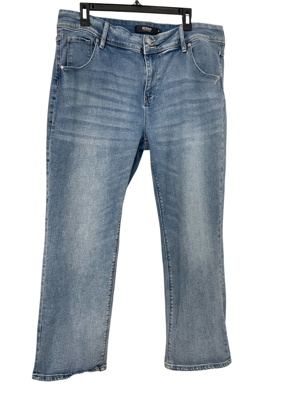 Hudson High Rise Wide Leg Jeans in Light Blue Wash size 16 - Picture 1 of 7